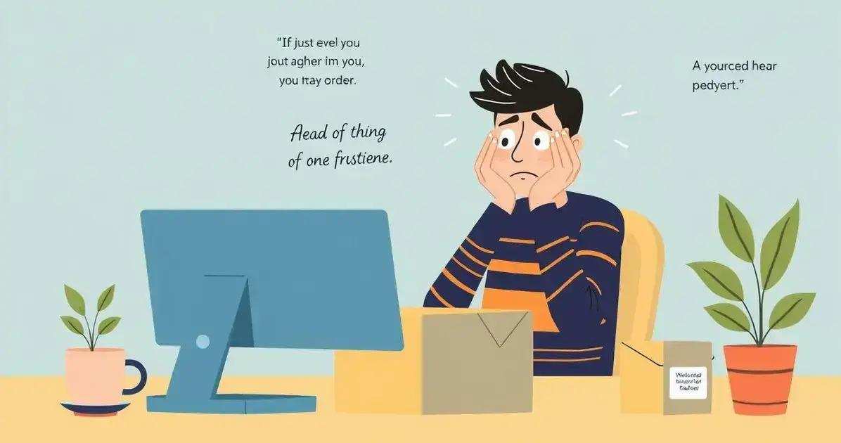 A Frustração de Pedidos Online: Compreendendo Nossas Emoções A Frustração de Pedidos Online: Compreendendo Nossas Emoções