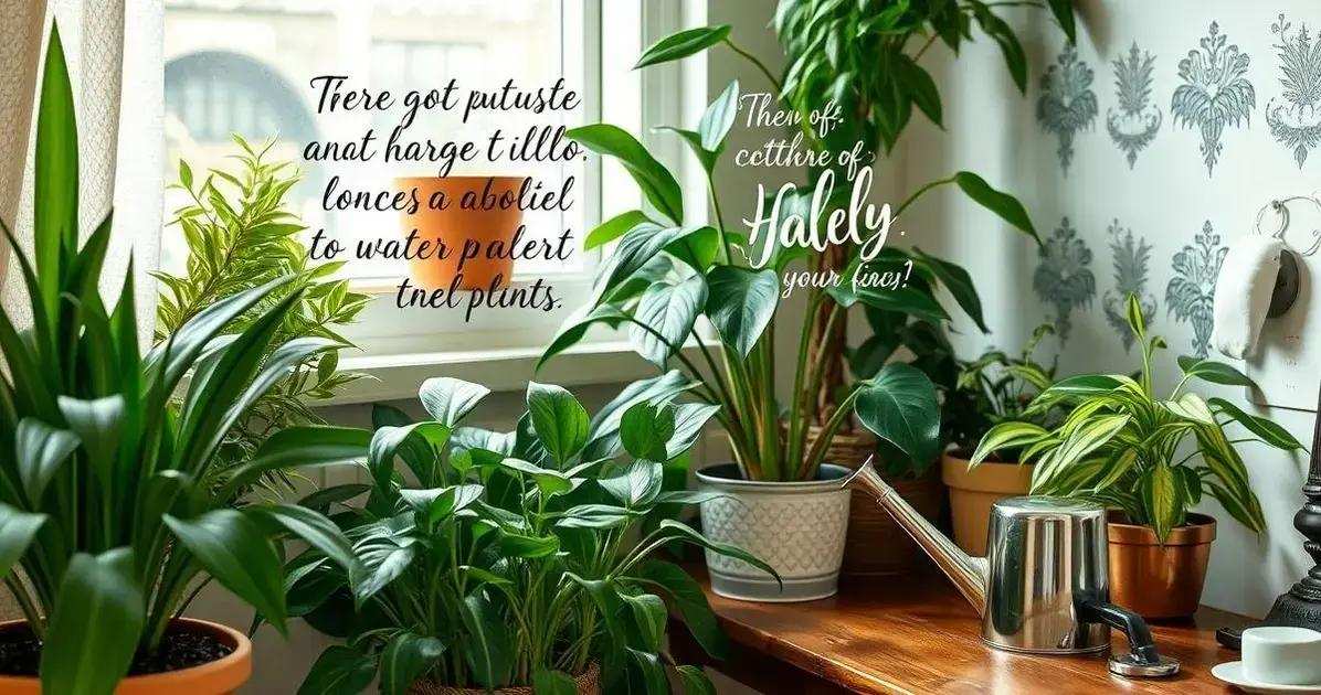 A Importância de Cuidar das Plantas