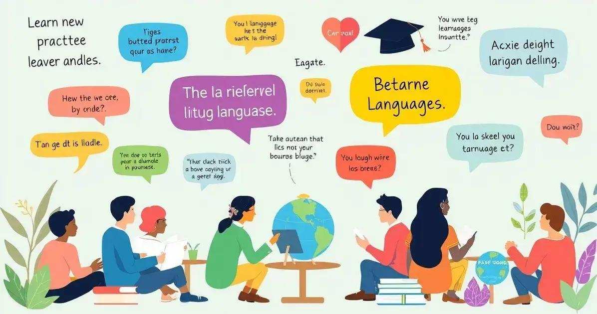 Dicas para Praticar e Consolidar o Novo Idioma Dicas para Praticar e Consolidar o Novo Idioma