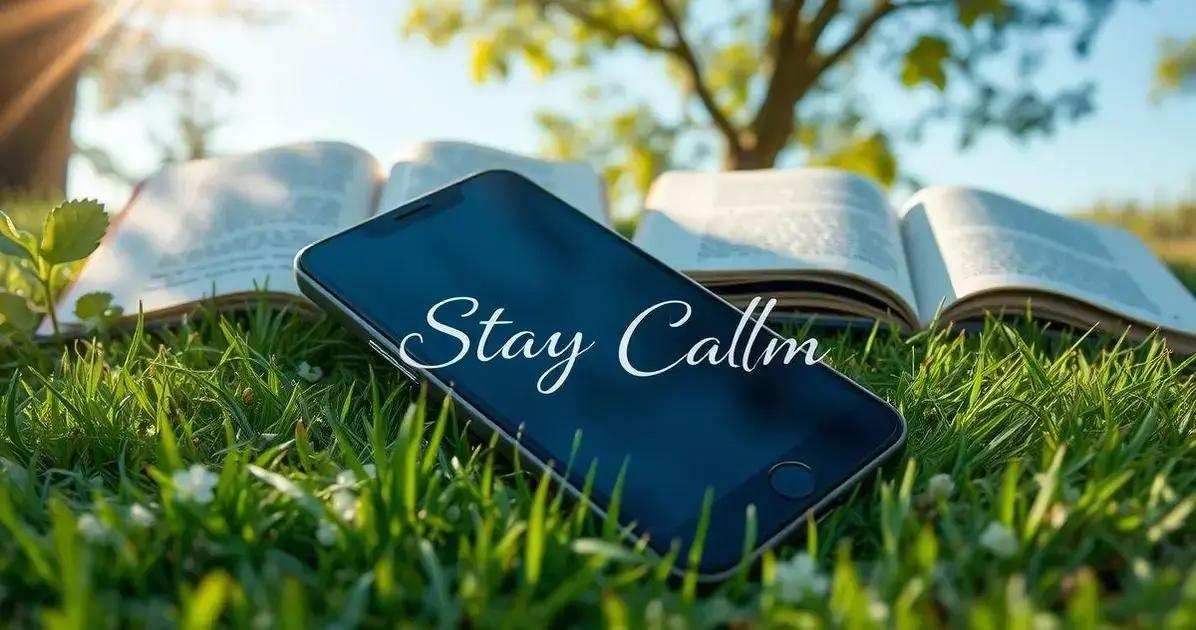 Versículos para Manter a Calma Quando Seu Celular Cai com a Tela Para Baixo