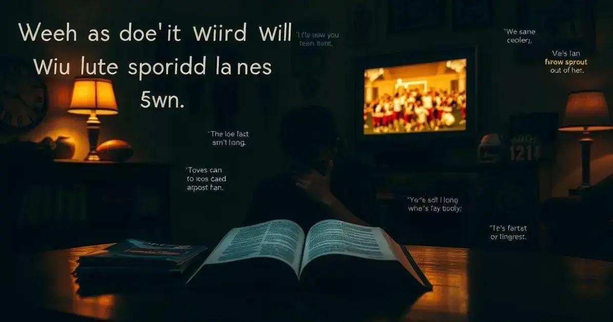 Versículos para Quando Seu Time Perde e Você Está Inconsolável